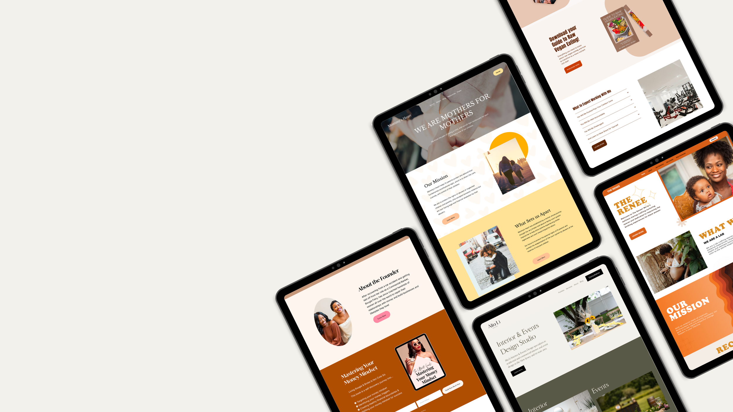 Purposeful Coaching Website Mockup